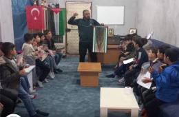 جمعية فيدار تنظم نشاطاً توعوياً للأطفال حول فلسطين في كلس التركية