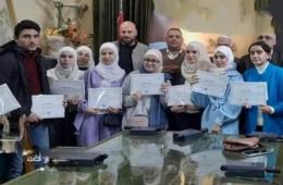 سوريا.. تكريم الطلاب الفلسطينيين المتفوقين بالشهادة الثانوية