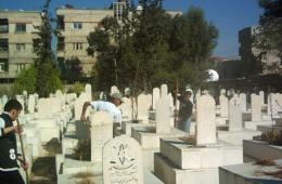 ارتفاع أسعار القبور يضاعف معاناة الفلسطينيين في مخيم اليرموك