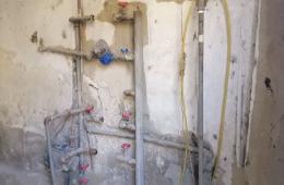 سرقة عدادات المياه في مخيم حمص تزيد من أزمة المياه