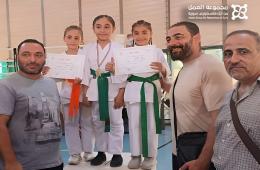 أبناء مخيم جرمانا يحققون نتائج متميزة في بطولة الكاراتيه