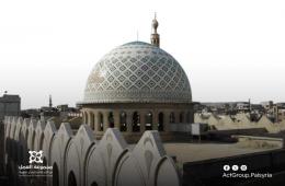 مخيم اليرموك. مسجد عبد القادر الحسيني يفتح أبوابه من جديد 