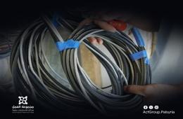 سرقة أكبال الهاتف تشل الاتصالات في مخيم الحسينية