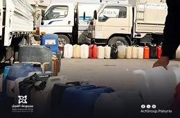 أهالي مخيم خان دنون يواجهون أزمة انعدام المازوت وسط برد قارس