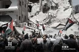 فلسطينيو سورية يزفون أبناءهم الشهداء واحداً تلو الآخر