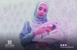 مخيم السيدة زينب. فقدان شابة فلسطينية وطفلتها