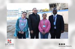 وزير الخارجية النرويجي يزور مخيم اليرموك جنوب دمشق