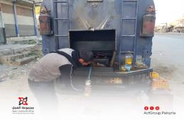 أهالي مخيم خان الشيح يتنفسون الصعداء مع تراجع سعر المازوت