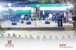 احتفالية في مخيم جرمانا بمناسبة تحرير الأسرى الفلسطينيين