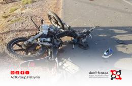 استياء أهالي مخيم سبينة من تفاقم ظاهرة تأجير الدراجات النارية للأطفال