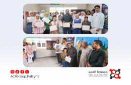 معرض فني في خان دنون يستحضر تجربة الفنان الراحل غسان جود