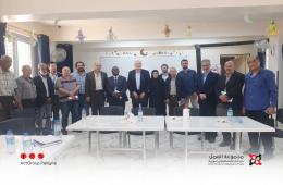 مسؤولو الأونروا يناقشون التحديات الراهنة مع أهالي مخيم اليرموك