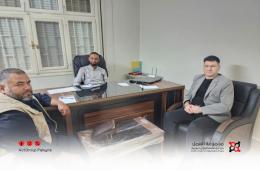 مجموعة العمل تزور مركز الشام للدراسات والتنمية لتعزيز التعاون والدفاع عن الحقوق في