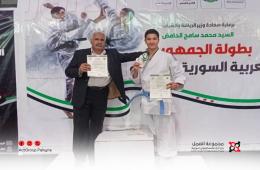 رياضي فلسطيني يحصل على المركز الثاني  في بطولة الجمهورية للكاراتيه