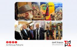 دمشق. أعمال فنية سورية وفلسطينية توثق الذاكرة وتستحضر القضايا الوطنية