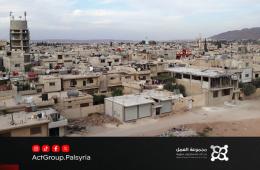 لجنة التنمية بمخيم خان دنون تستطلع آراء الأهالي لتحسين آلية توزيع الخبز