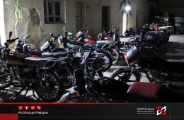 الدراجات النارية. مصدر قلق لأهالي مخيم خان دنون