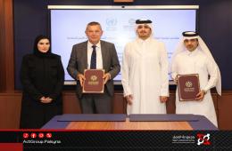 قطر والأونروا توقعان اتفاقية دعم جديدة بقيمة 20 مليون دولار
