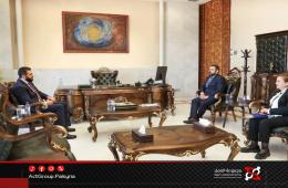 الرئيس الشرع يبحث مع رئيس هيئة المفقودين خطوات تشكيل فريق استشاري