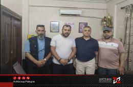 مخيم السيدة زينب. زيارة ميدانية لتعزيز التعاون بين لجنة التنمية ومركز مساواة بدمشق