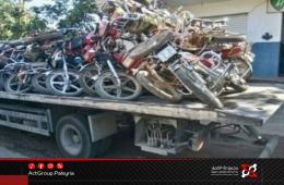 حملة أمنية لضبط الدراجات النارية في مخيم خان دنون تثير تبايناً في آراء السكان