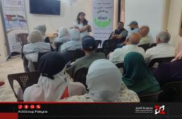 مجموعة العمل تنظم ندوة حول العدالة الانتقالية في مخيم اليرموك