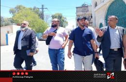 وفد من "الهيئة العامة للاجئين" يطّلع على واقع الخدمات في مخيم خان دنون