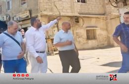 الهيئة العامة للاجئين الفلسطينيين العرب تتفقد خدمات وحاجات مخيم سبينة 