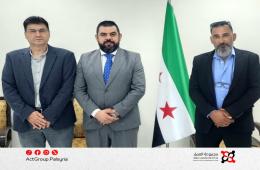 مدير مجموعة العمل يزور الهيئة الوطنية للمفقودين