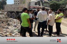 مخيم اليرموك. لجنة التنمية تؤكد استمرارها بمتابعة شؤون اللاجئين وتحصيل حقوقهم