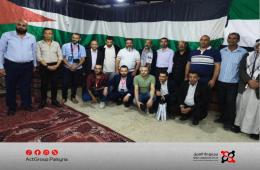 تكريم الطلبة المتفوقين في مخيم جرمانا