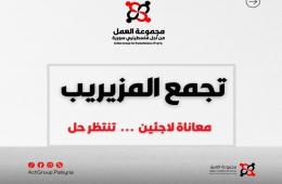 انفو غراف.. تجمع المزيريب – معاناة لاجئين تنتظر حل