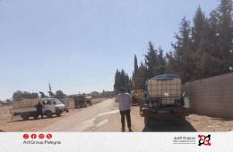 مخيم خان دنون أزمة مياه خانقة والأهالي يطالبون بحلول مستدامة