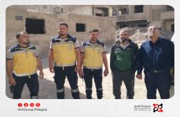 مخيم اليرموك .. وعود حكومية بإزالة الركام وتحسين الواقع الخدمي