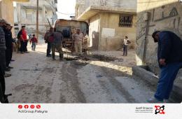 مخيم الحسينية. مبادرات أهلية ومنظمات إنسانية تعزز البنية الخدمية