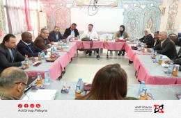 ريف دمشق. الأونروا ولجنة التنمية تبحثان أوضاع مخيم الحسينية