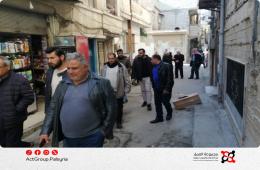 بمشاركة اليونيسيف. التحضير لمشروع تأهيل الصرف الصحي في مخيم العائدين