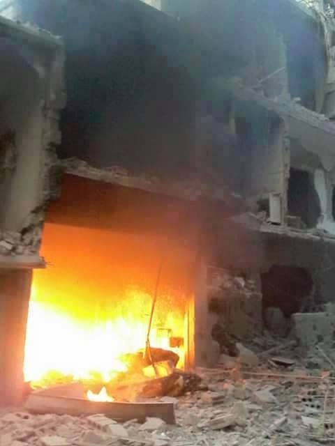 Heavy Bombing Targets the Yarmouk Camp.