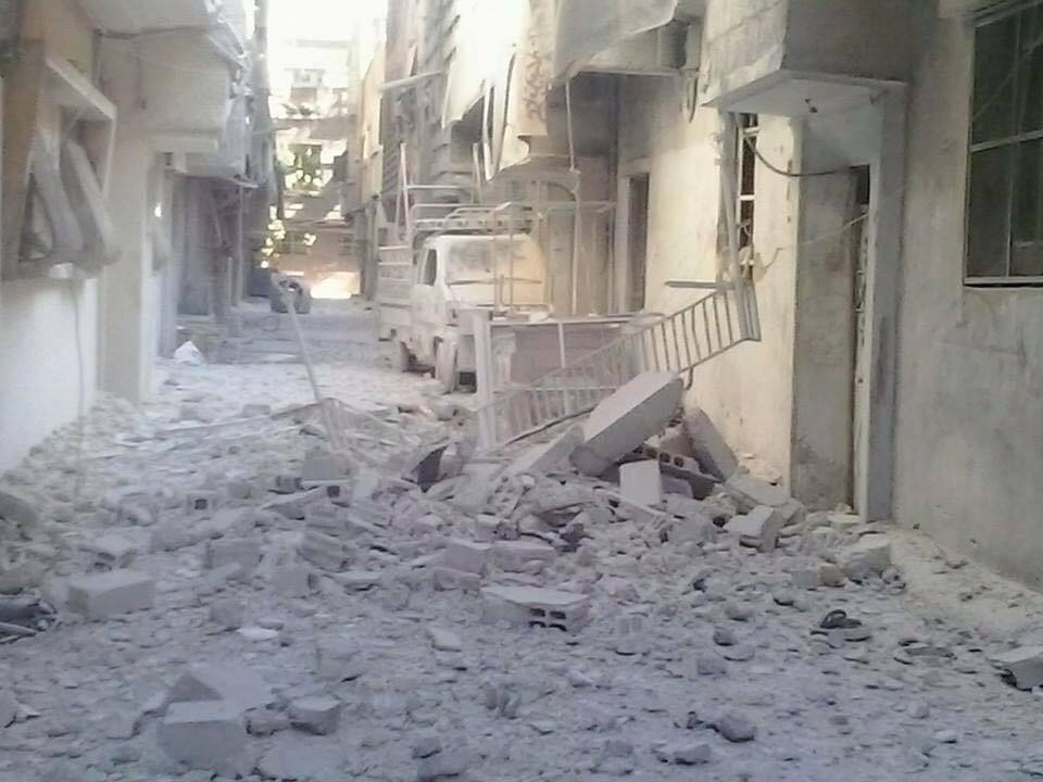 Warplanes Hovering and Clashes in Yarmouk.