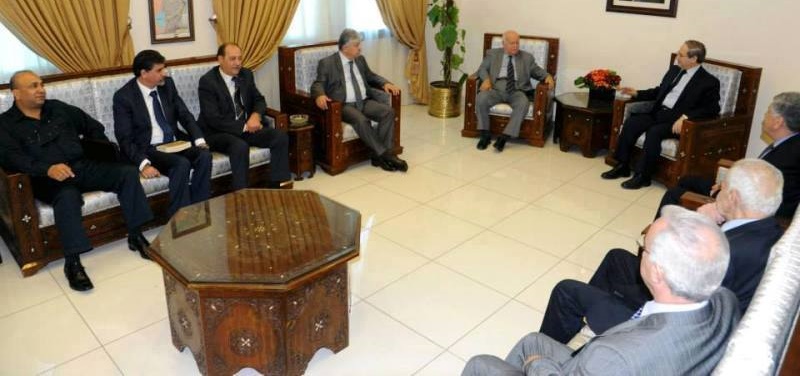 PLO Delegation in Damascus Discusses the Yarmouk Crisis