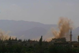 Rockets and Mortars at Khan Al Shieh Camp.