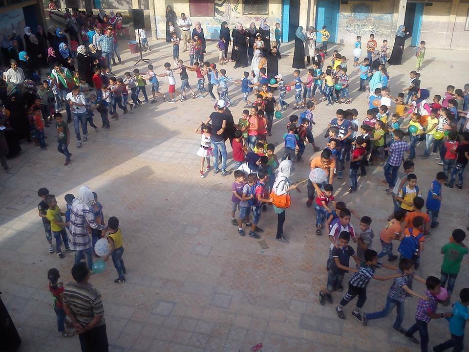 The Stop of School Year in some of the Palestinian Camps in Syria