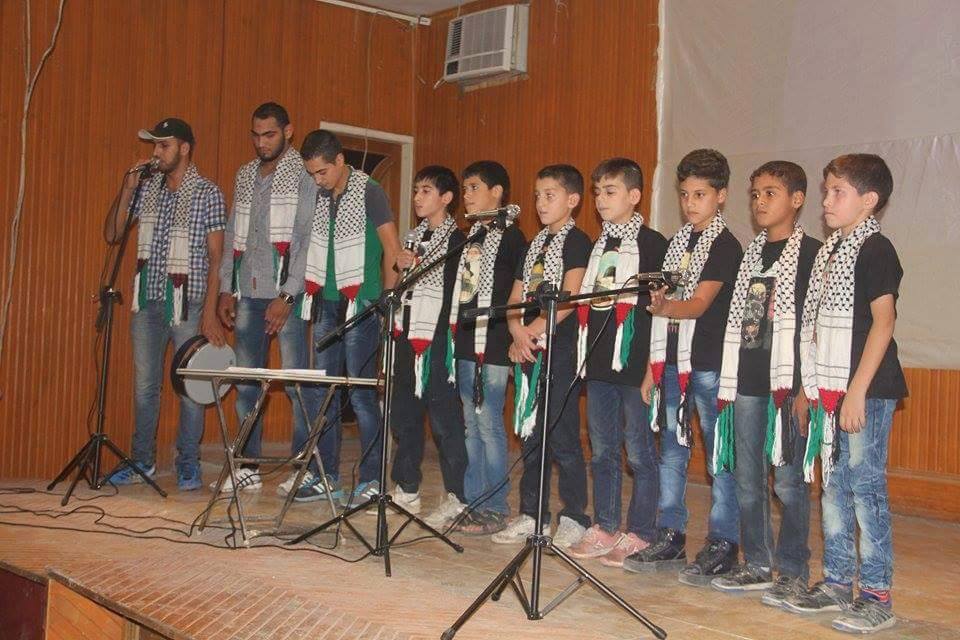 Residents of Yarmouk in Babila Organize a Festival in Solidarity with Al-Aqsa Mosque after ISIS Controlled their Camp