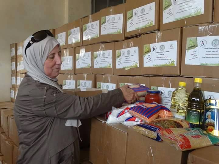 Al Marhama Convoy Prepares a Relief Project for Residents of Yarmouk and Husseneia Camps