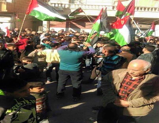 The Residents of AL Nairab Camp and Al Sayeda Zainab Camp Carried out Solidarity Protests with Al Quds Residents