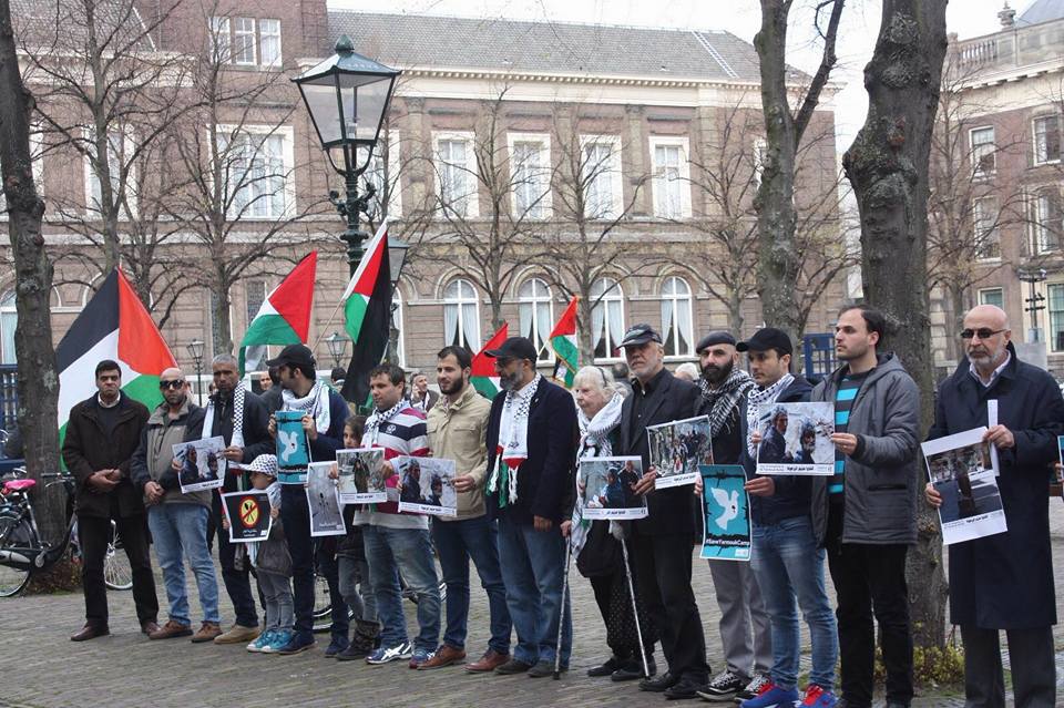 The Palestine House in Netherland Organizes a Solidarity Set-In with the Palestinian Camps in Syria