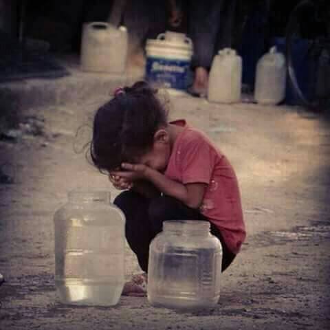 The Continuation of Water Cut in Yarmouk for 716 days respectively