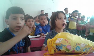 First Palestinian school in Yalda points the finger at malicious “malevolent agents” for obstructing entry of books