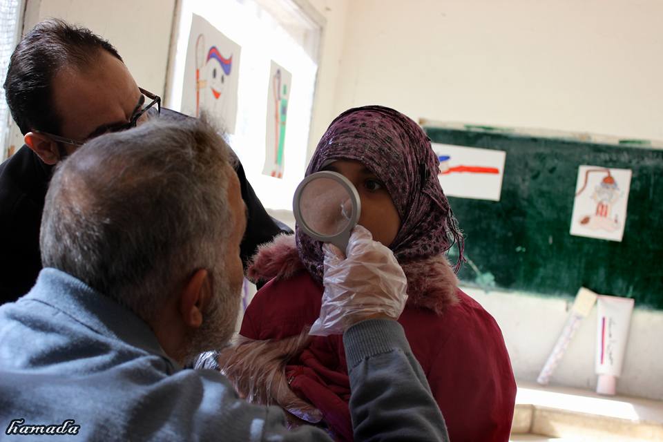 Campaign to raise refugee children’s health awareness in southern Damascus