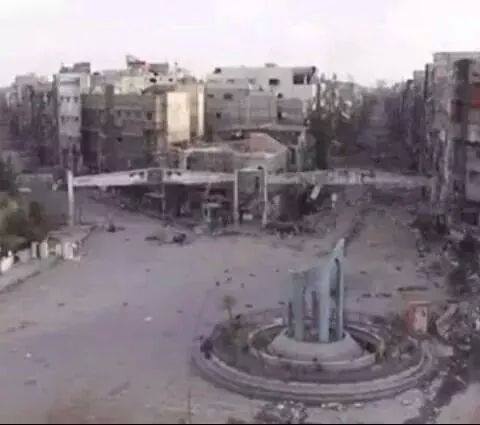 Rockets dropped on al-Rija Square in Yarmouk Camp